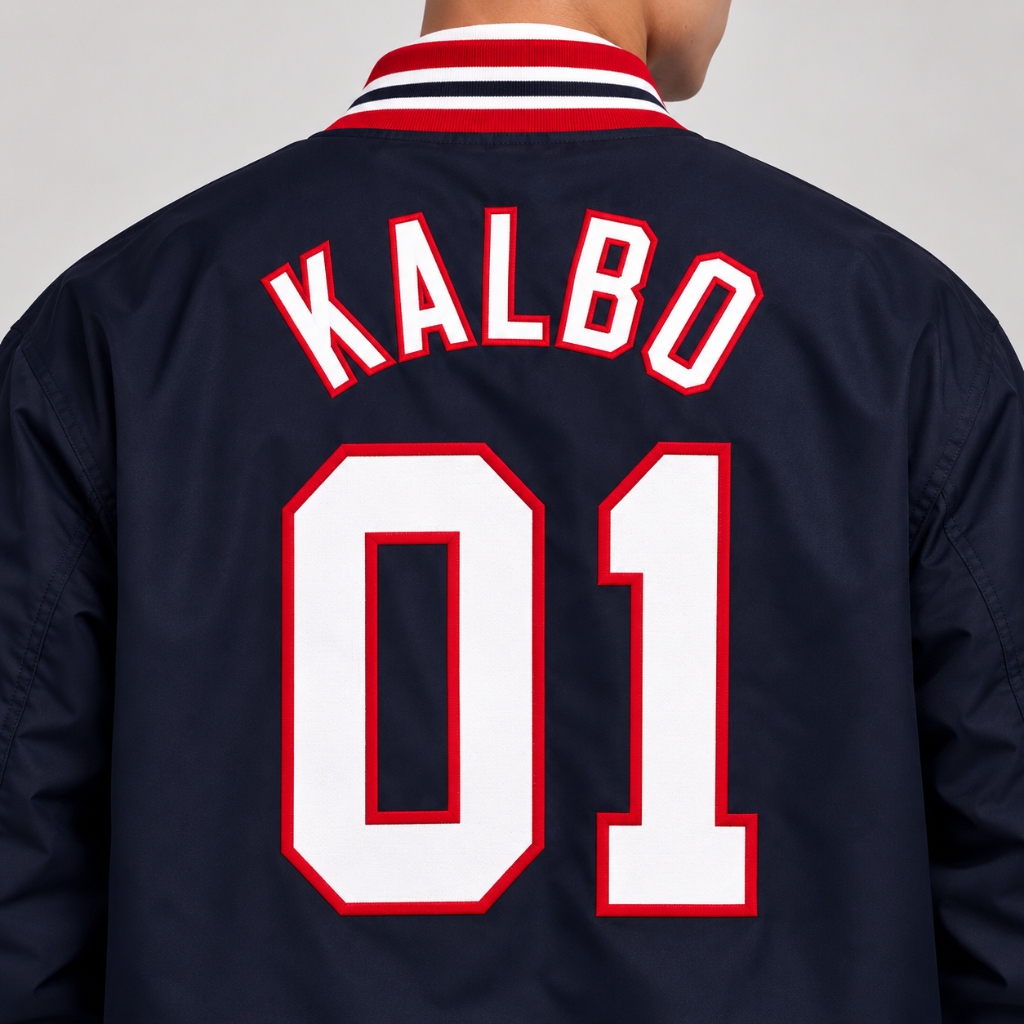 KALBO NO. 01 Varsity Jacket - Image 5