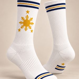 KALBO Sun & Stars Athletic Crew Socks